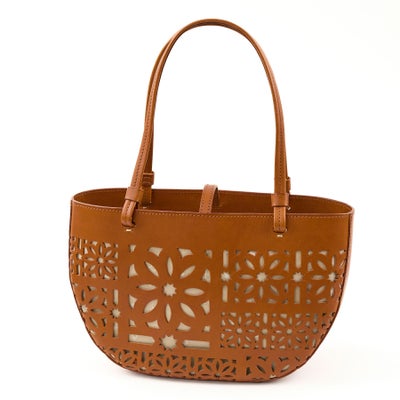 genten ゲンテン Sail Cut Work セイルカットワーク トートバッグ 44585