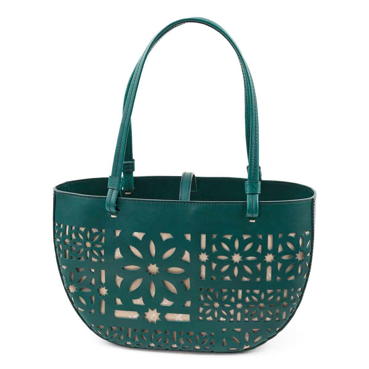 genten ゲンテン Sail Cut Work セイルカットワーク トートバッグ 44585