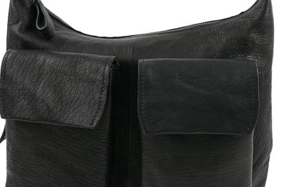 genten ゲンテン ゴートシュリンク ショルダーバッグ 44637