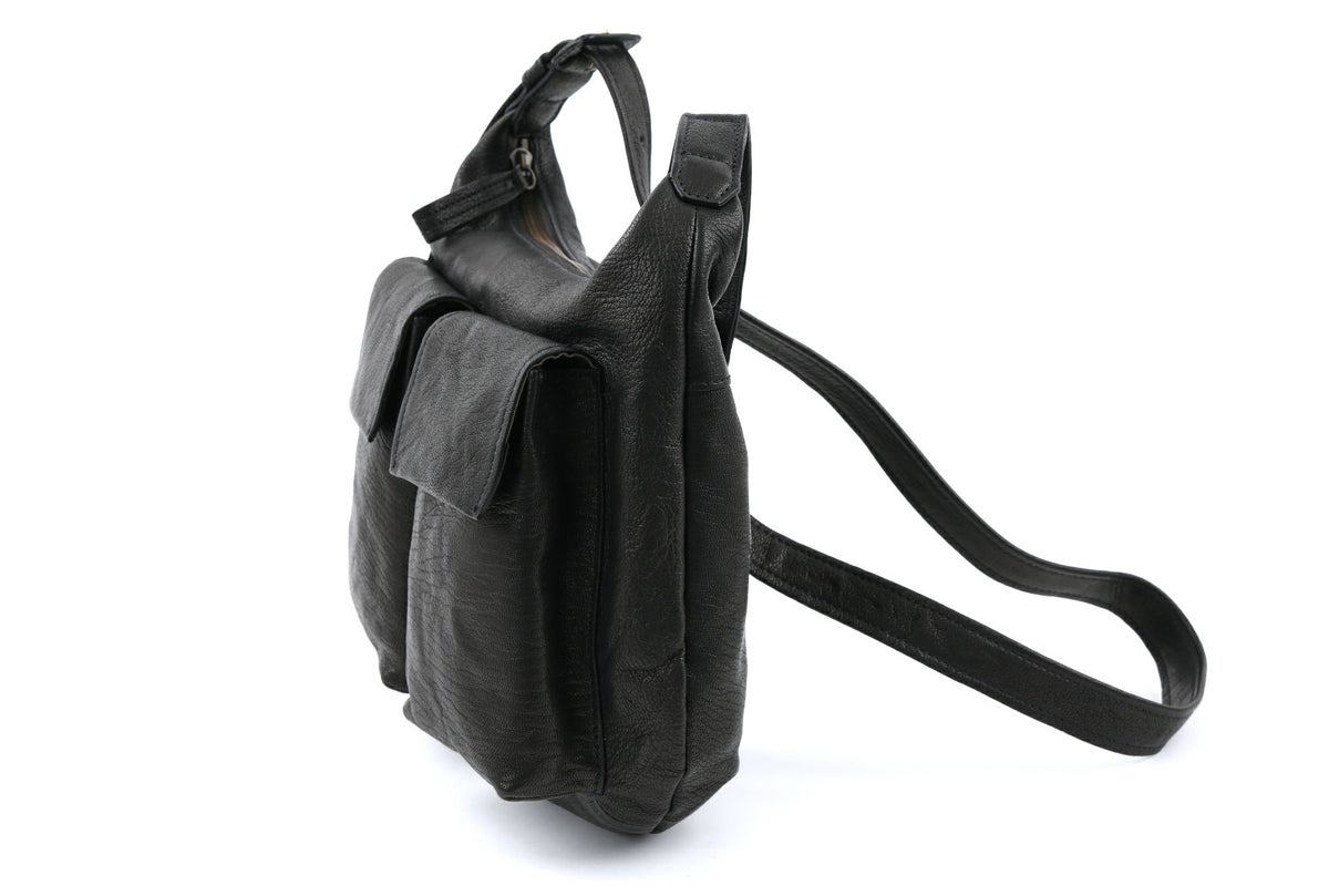 genten ゲンテン ゴートシュリンク ショルダーバッグ 44637