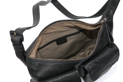 genten ゲンテン ゴートシュリンク ショルダーバッグ 44637