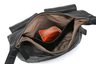 genten ゲンテン ゴートシュリンク ショルダーバッグ 44637