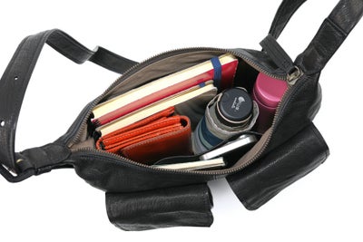 genten ゲンテン ゴートシュリンク ショルダーバッグ 44637