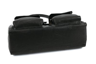 genten ゲンテン ゴートシュリンク かぶせ付きトートバッグ 44636