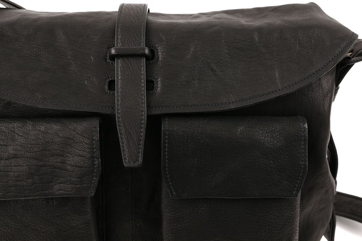 genten ゲンテン ゴートシュリンク ショルダーバッグ 44635