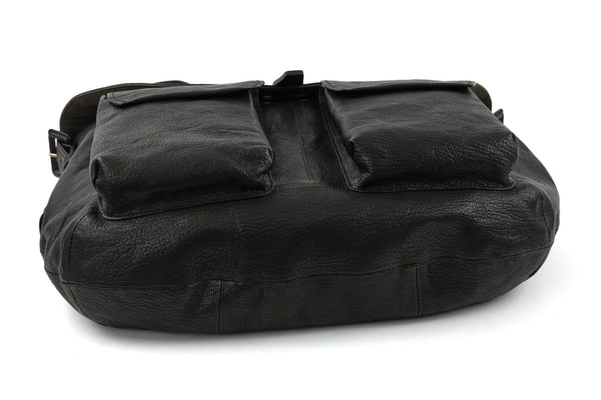 genten ゲンテン ゴートシュリンク ショルダーバッグ 44635