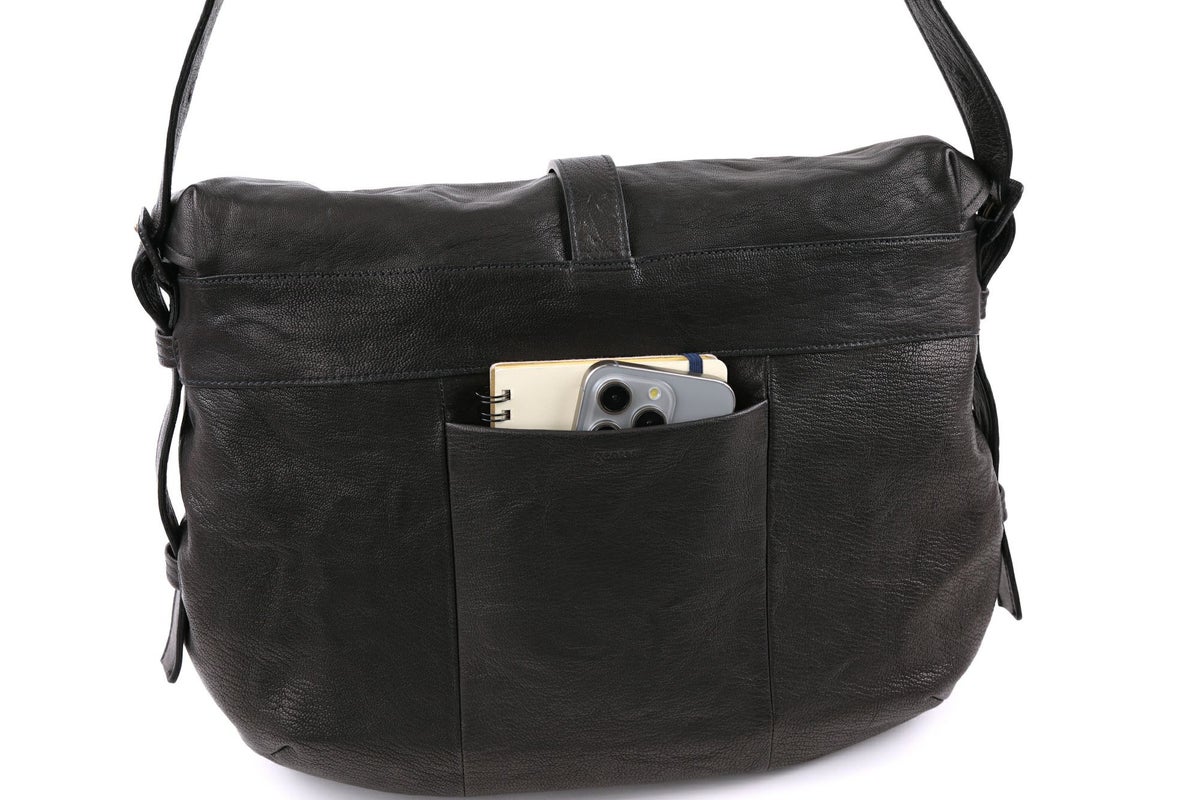 genten ゲンテン ゴートシュリンク ショルダーバッグ 44635