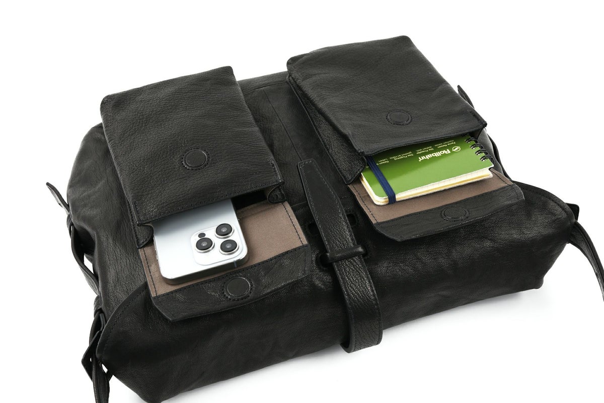 genten ゲンテン ゴートシュリンク ショルダーバッグ 44635