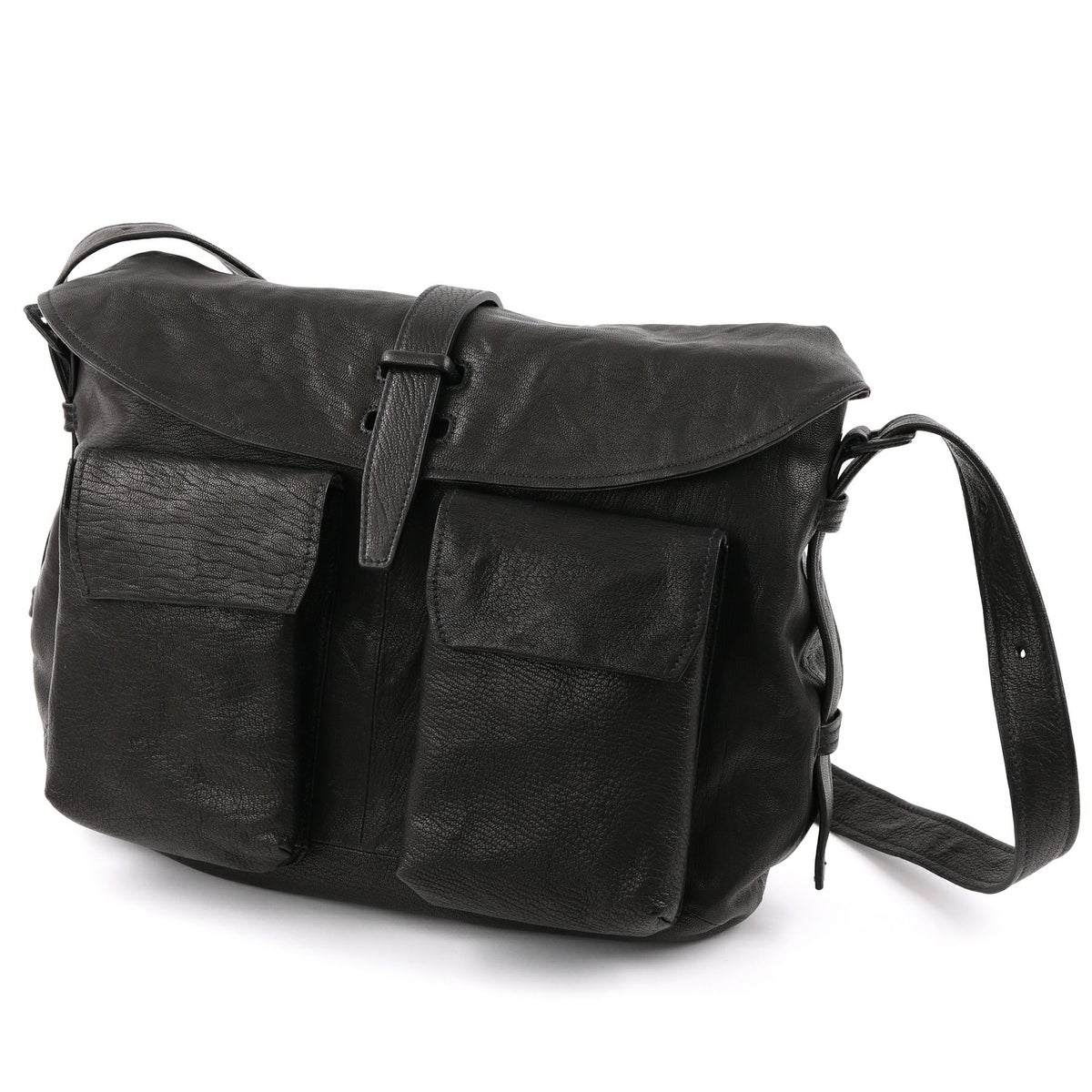 genten ゲンテン ゴートシュリンク ショルダーバッグ 44635