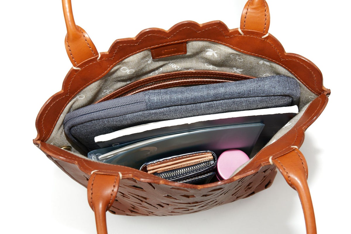 genten ゲンテン Garden cutwork ガーデンカットワーク トートバッグ 43950