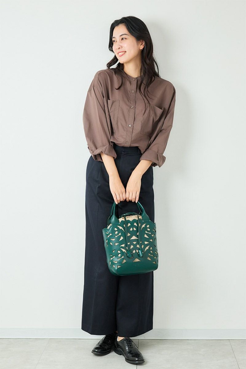genten ゲンテン Garden cutwork ガーデンカットワーク トートバッグ