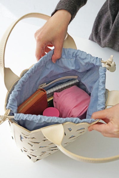 genten ゲンテン Garden cutwork ガーデンカットワーク トートバッグ 43951