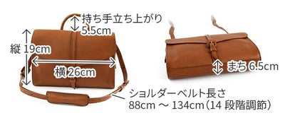 genten ゲンテン Tosca Superiore トスカスペリオーレ ショルダーバッグ 44527