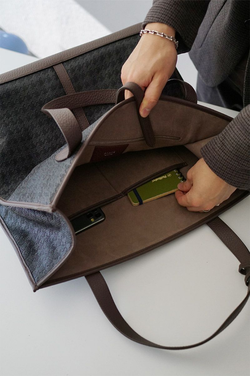 ACATE アカーテ CARRE カレ トートバッグ ACT-CARRE FABRIC