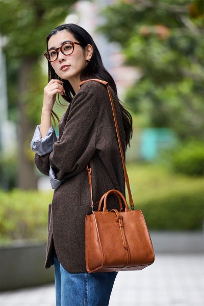 genten ゲンテン Tosca Superiore トスカスペリオーレ 2WAYトートバッグ 44529