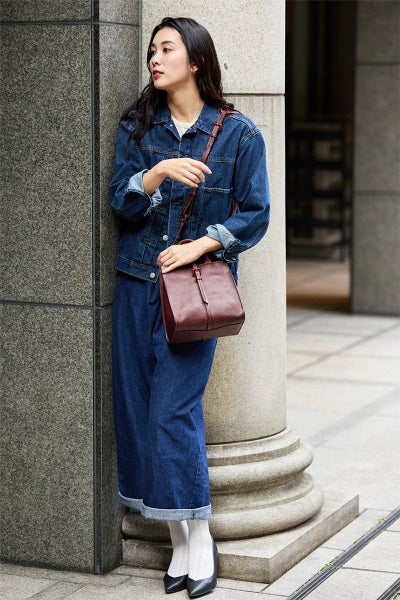 genten ゲンテン Tosca Superiore トスカスペリオーレ 2WAYトートバッグ 44529