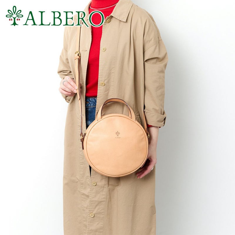 ALBERO アルベロ NATURALE ナチュラーレ 2WAYショルダーバッグ 2182
