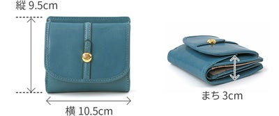 Dakota ダコタ クーポラ 小銭入れ付き二つ折り財布 0031720