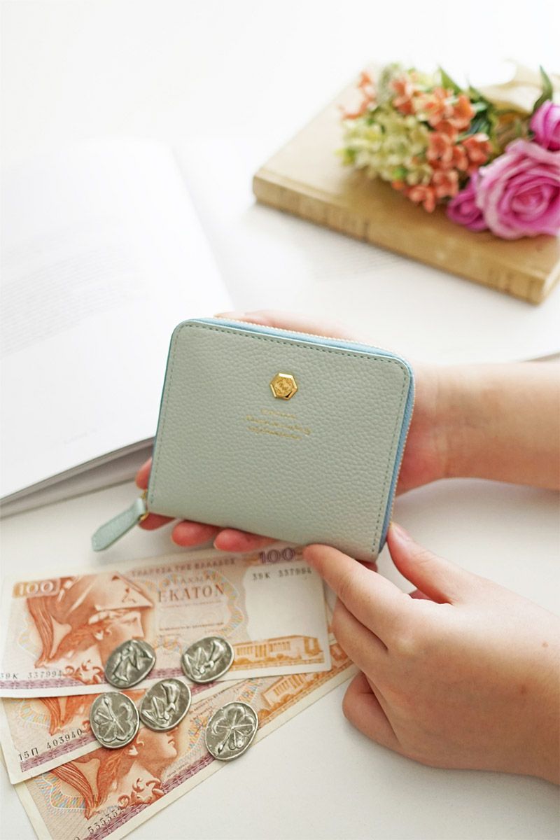 FRAME WORK フレームワーク クイック 小銭入れ付き二つ折り財布（ラウンドファスナー式 ） 0045060