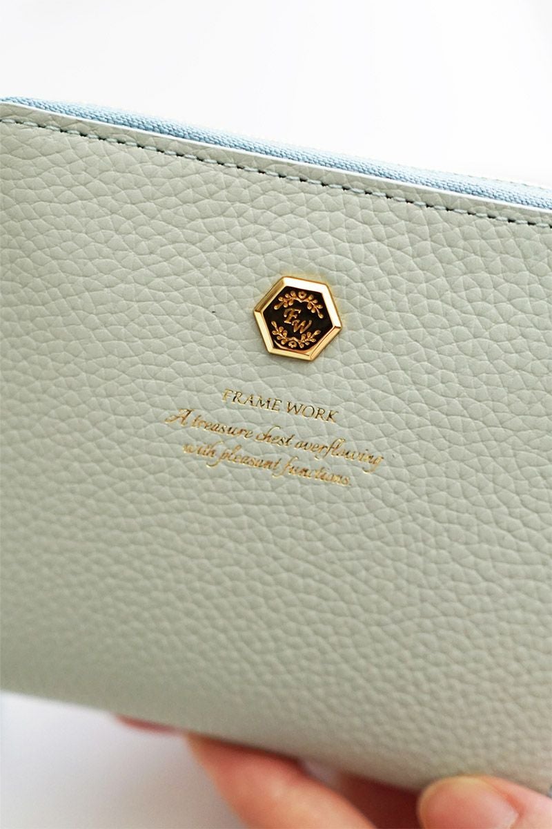 FRAME WORK フレームワーク クイック 小銭入れ付き二つ折り財布（ラウンドファスナー式 ） 0045060