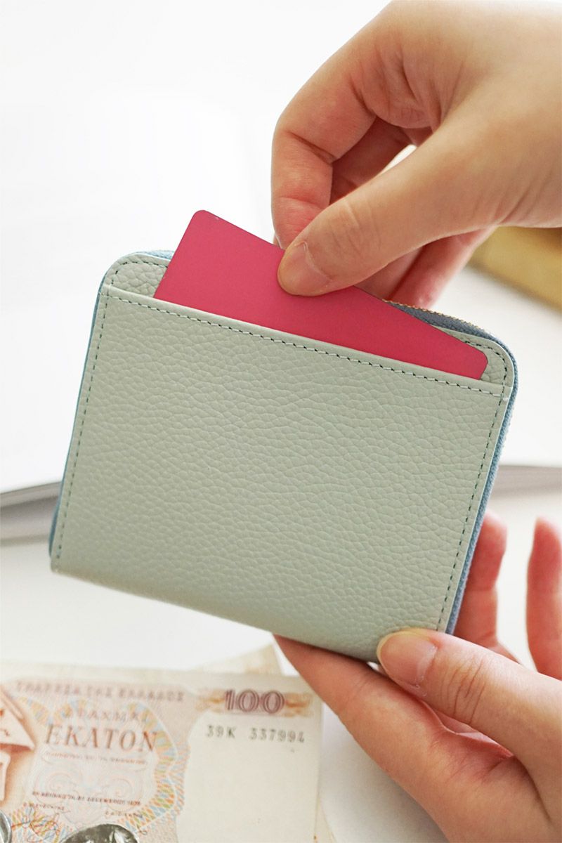 FRAME WORK フレームワーク クイック 小銭入れ付き二つ折り財布（ラウンドファスナー式 ） 0045060