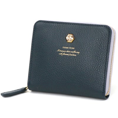 FRAME WORK フレームワーク クイック 小銭入れ付き二つ折り財布（ラウンドファスナー式 ） 0045060