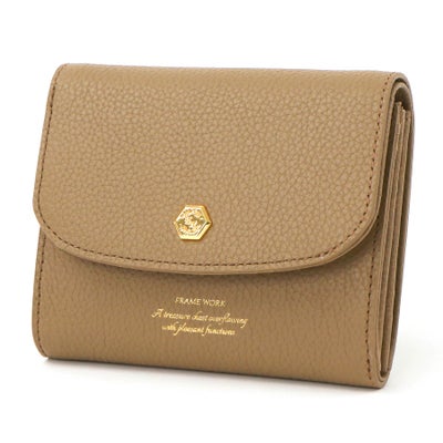 FRAME WORK フレームワーク クイック 小銭入れ付き二つ折り財布 0045061