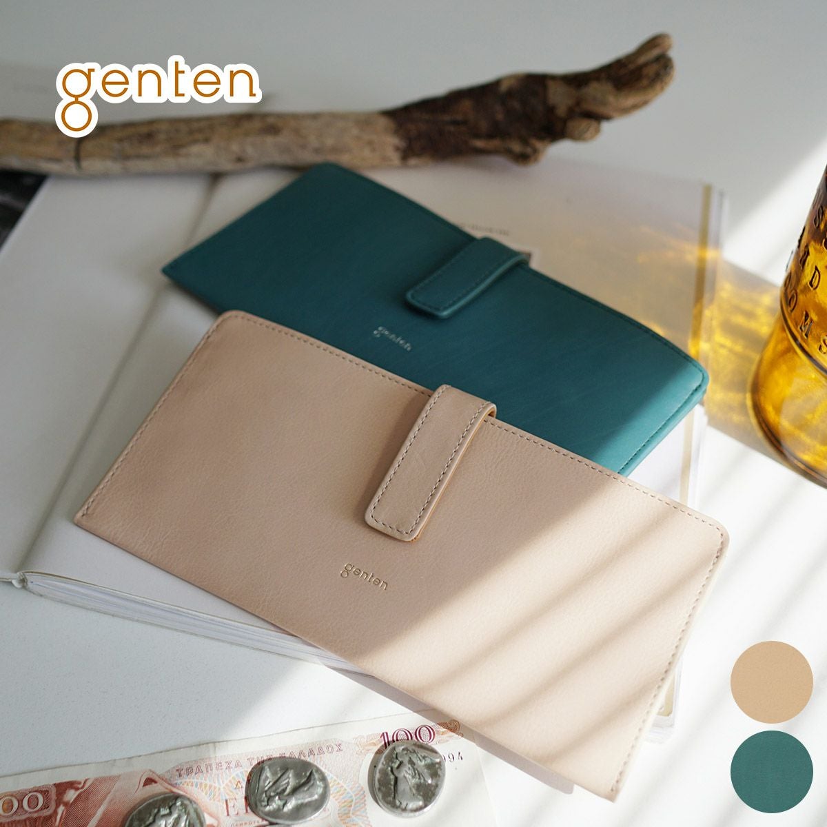 genten ゲンテン Pia ピア 薄型長財布 44645 | こだわりのブランド
