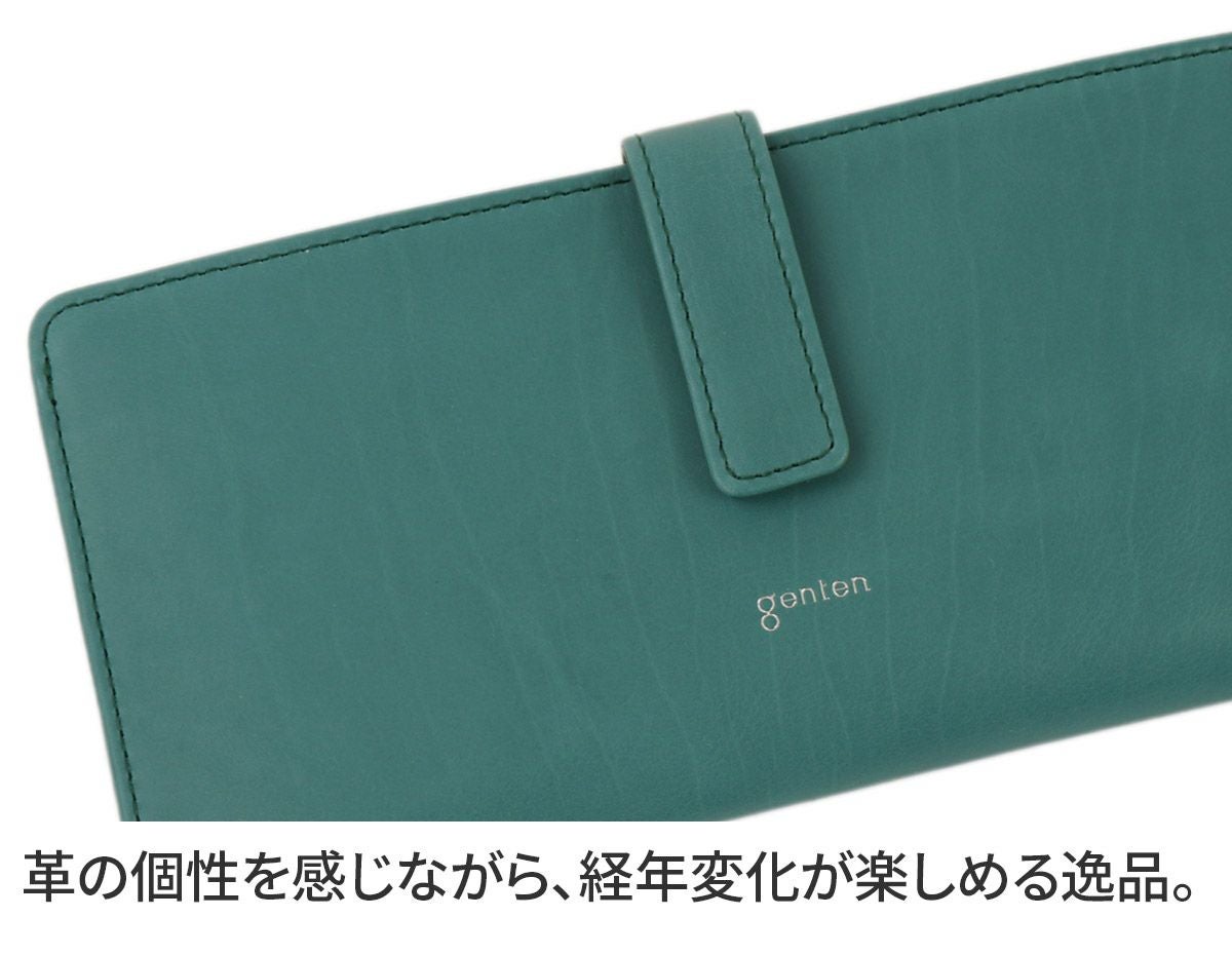 genten ゲンテン Pia ピア 薄型長財布 44645