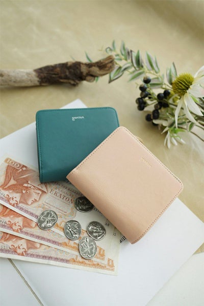 genten ゲンテン Pia ピア 小銭入れ付き二つ折り財布 44646