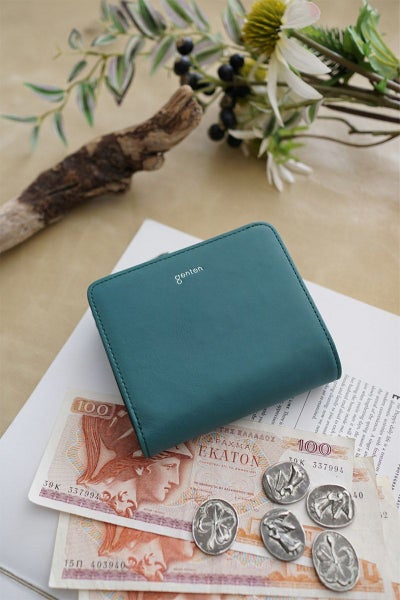 genten ゲンテン Pia ピア 小銭入れ付き二つ折り財布 44646