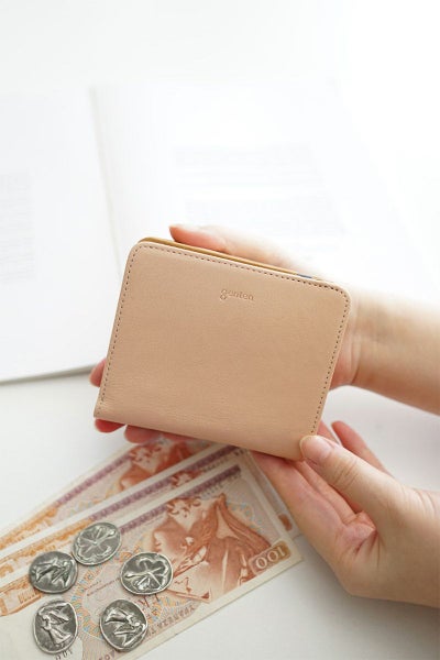 genten ゲンテン Pia ピア 小銭入れ付き二つ折り財布 44646