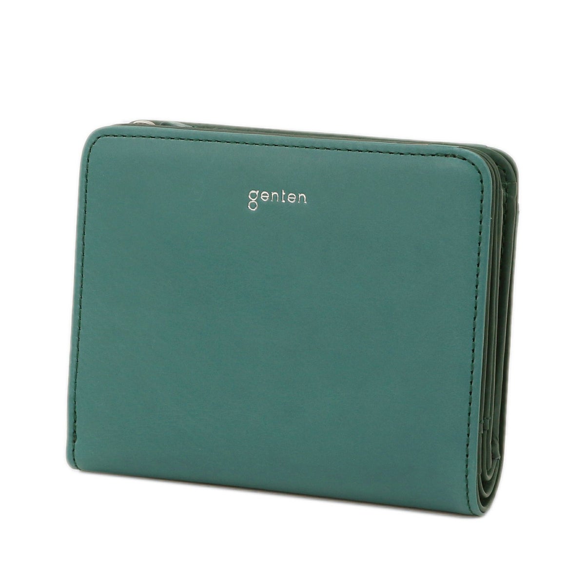 genten ゲンテン Pia ピア 小銭入れ付き二つ折り財布 44646