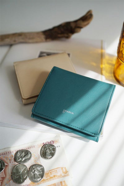 genten ゲンテン Pia ピア 小銭入れ付き二つ折り財布 44647