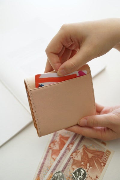 genten ゲンテン Pia ピア 小銭入れ付き二つ折り財布 44647