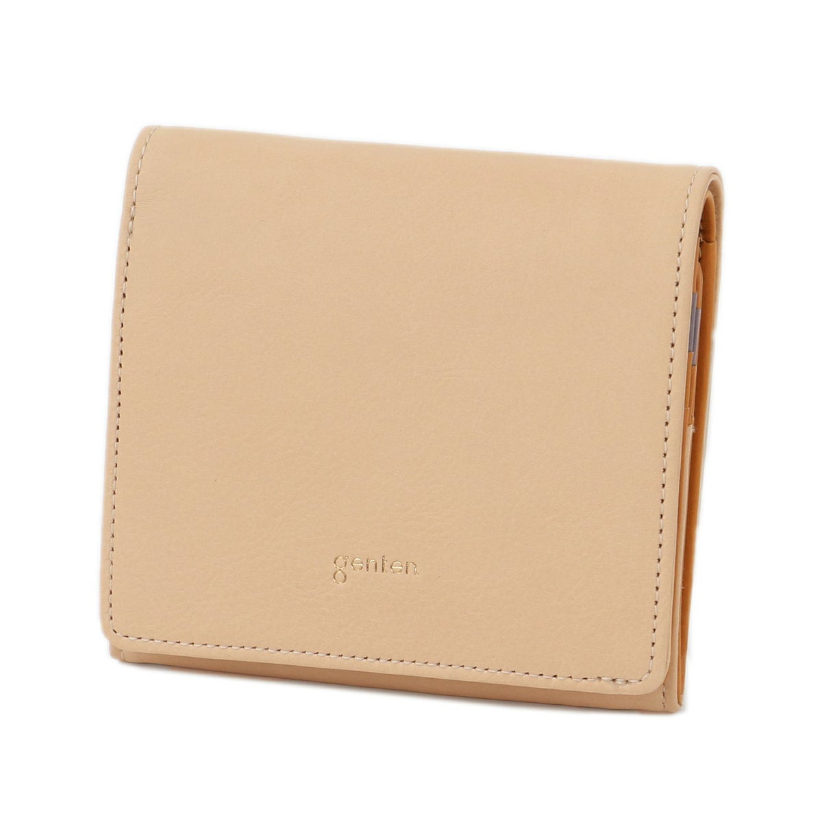 genten ゲンテン Pia ピア 小銭入れ付き二つ折り財布 44647