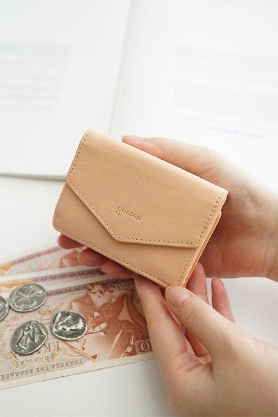 genten ゲンテン Pia ピア 小銭入れ付き三つ折り財布 44648