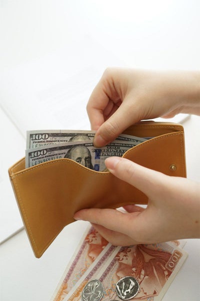 genten ゲンテン Pia ピア 小銭入れ付き三つ折り財布 44648