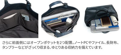 genten ゲンテン ホースレザーバッグ トートバッグ 44610