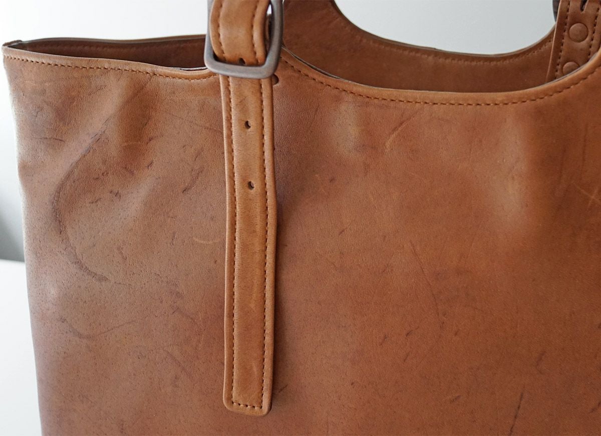 genten ゲンテン ホースレザーバッグ トートバッグ 44610