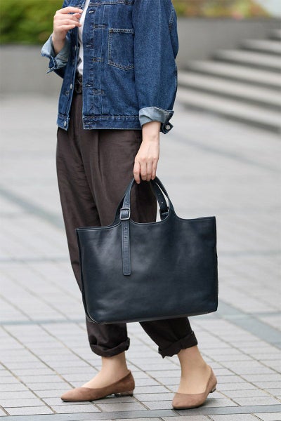 genten ゲンテン ホースレザーバッグ トートバッグ 44610