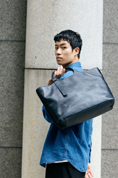 genten ゲンテン ホースレザーバッグ トートバッグ 44610