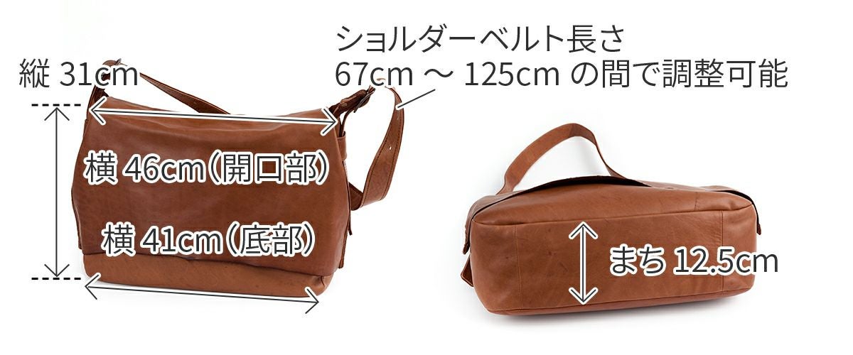 genten ゲンテン ホースレザーバッグ ショルダーバッグ 44611