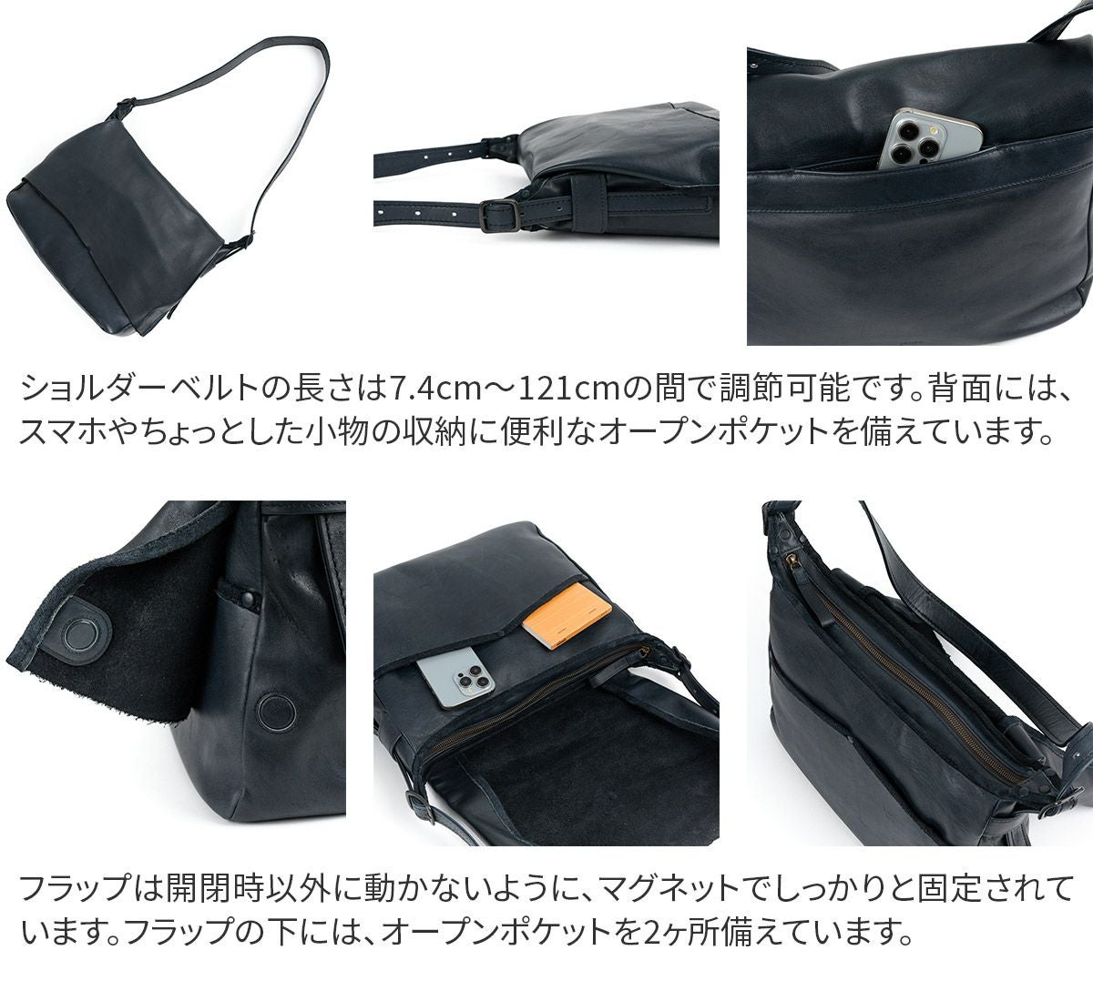 genten ゲンテン ホースレザーバッグ ショルダーバッグ 44612