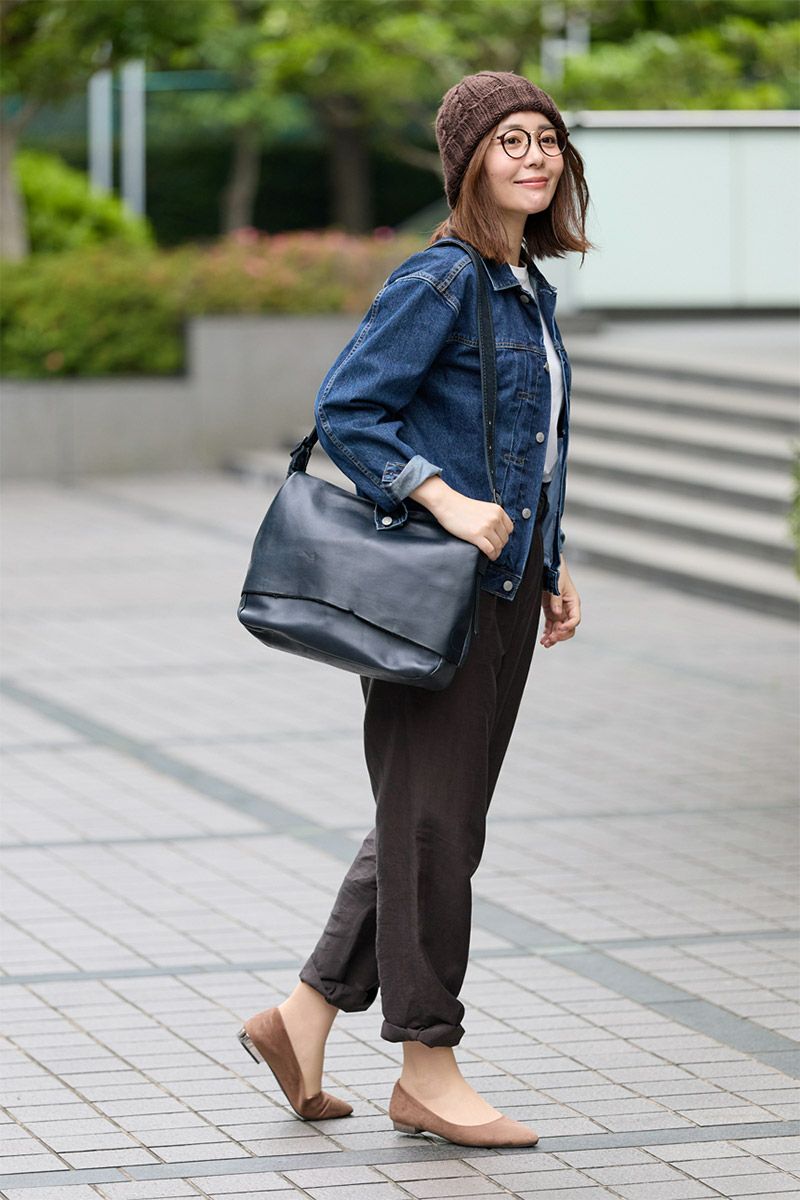 genten ゲンテン ホースレザーバッグ ショルダーバッグ 44612