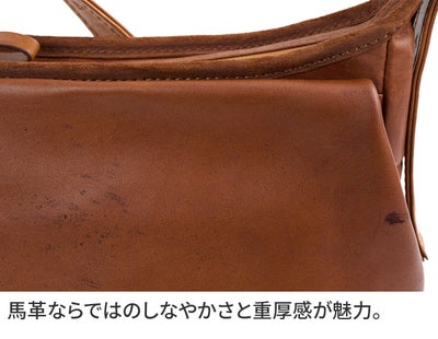 genten ゲンテン ホースレザーバッグ ショルダーバッグ 44613