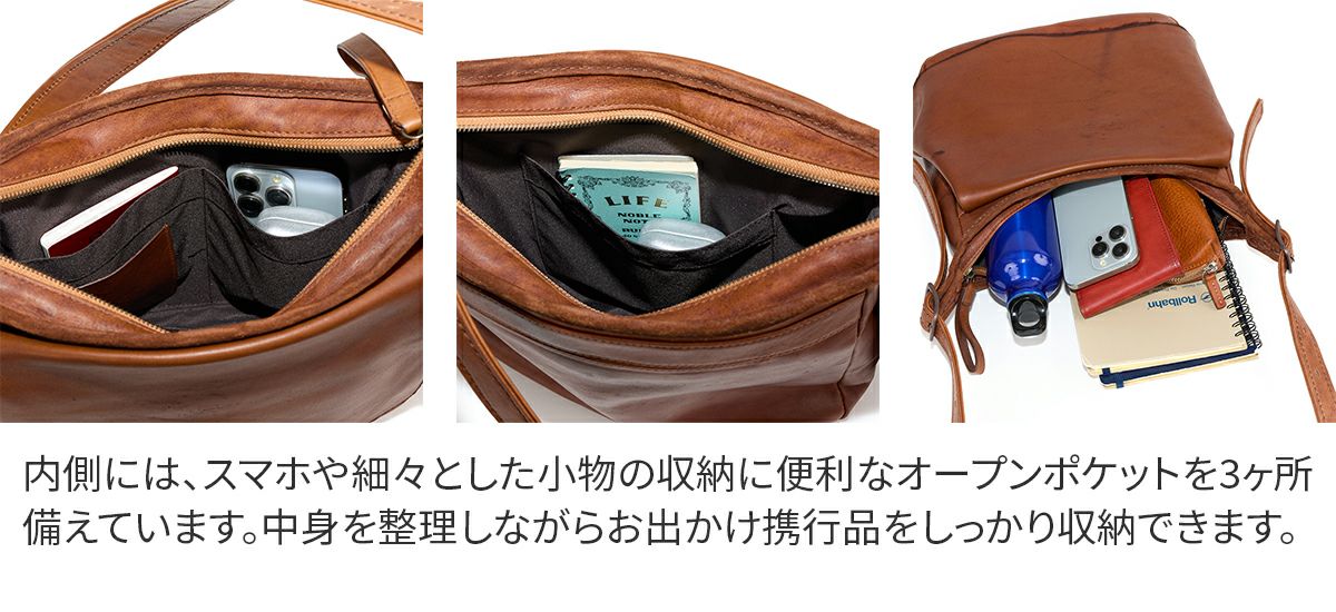 genten ゲンテン ホースレザーバッグ ショルダーバッグ 44613