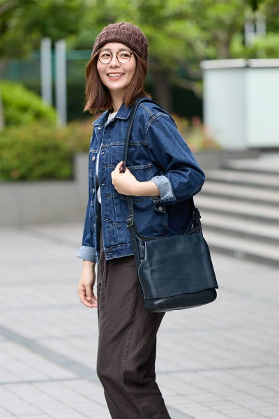 genten ゲンテン ホースレザーバッグ ショルダーバッグ 44613