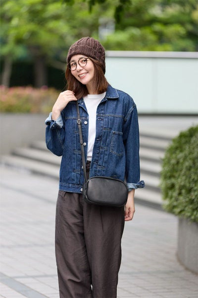 VIA DOAN ヴィア ドアン Zilda ジルダ 横長ミニショルダーバッグ 7735