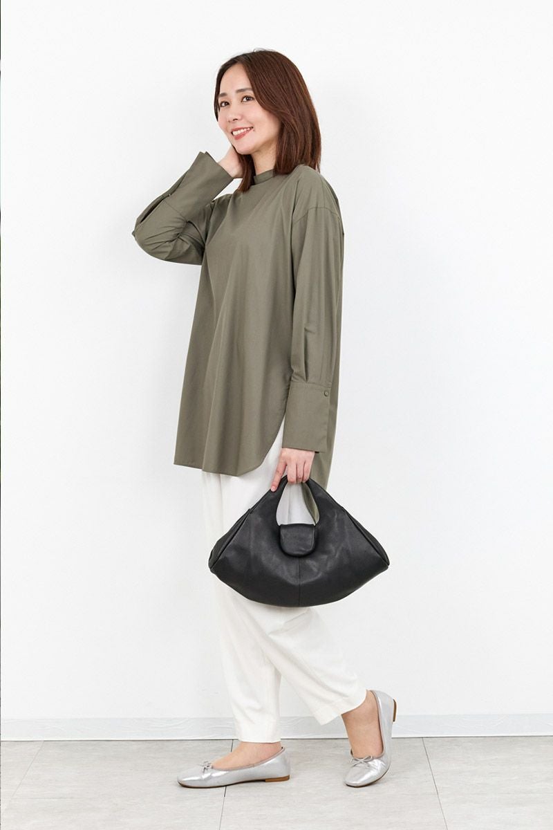 VIA DOAN ヴィア ドアン Zilda ジルダ 扇形手さげバッグ 7769